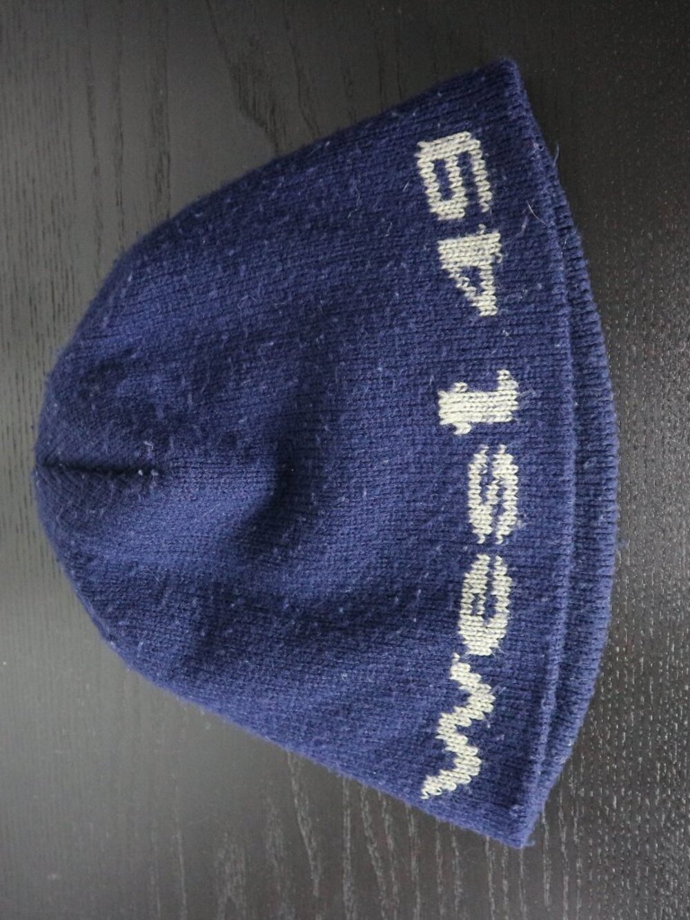 West49 Vintage Skateboarding Beanie Blue Y2K